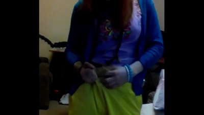 ປິດເຖິງວິດີໂອ masturbation ໂດຍນາງຟ້າຫົວແດງ